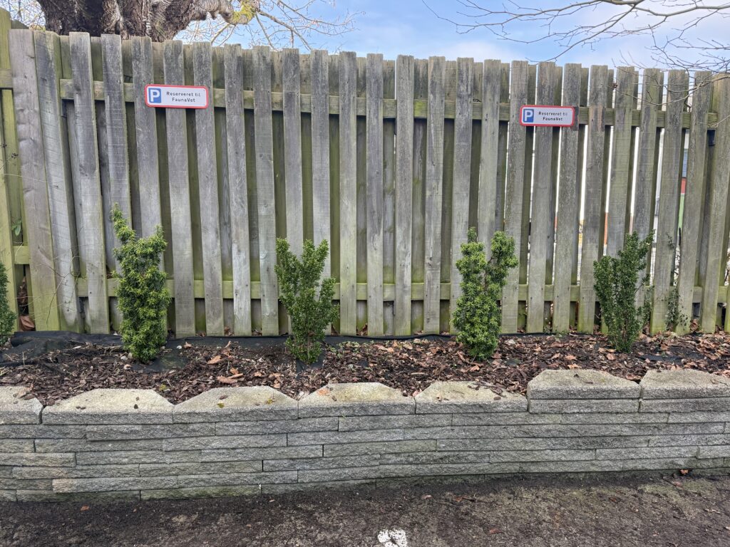 Parkering ved FaunaVet Dyreklinik