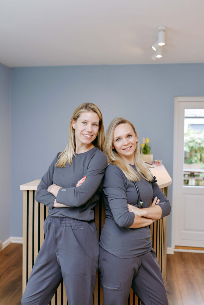 Indre og Jolanta i FaunaVet Dyreklinik